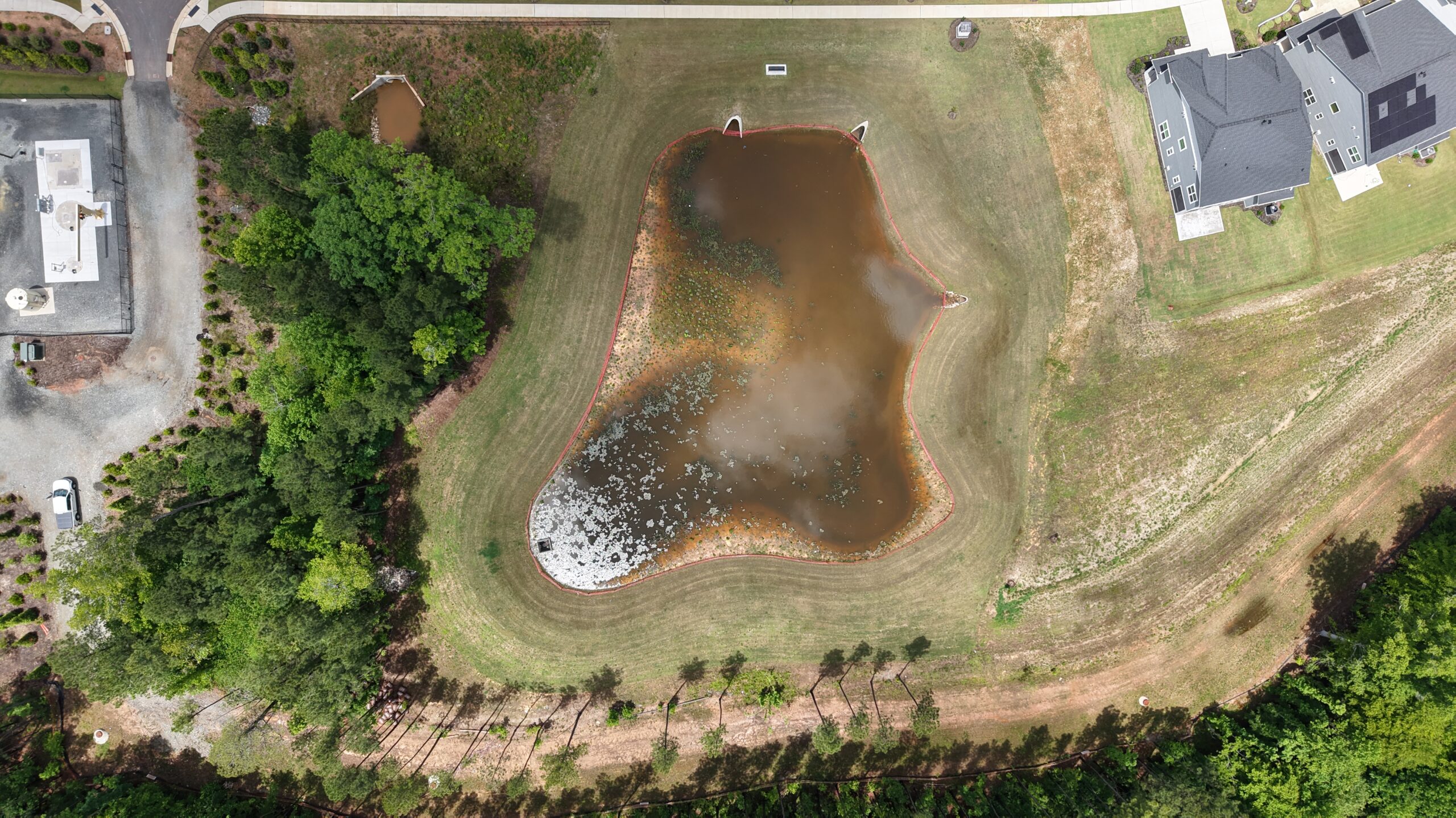 CapCon pond conversion work