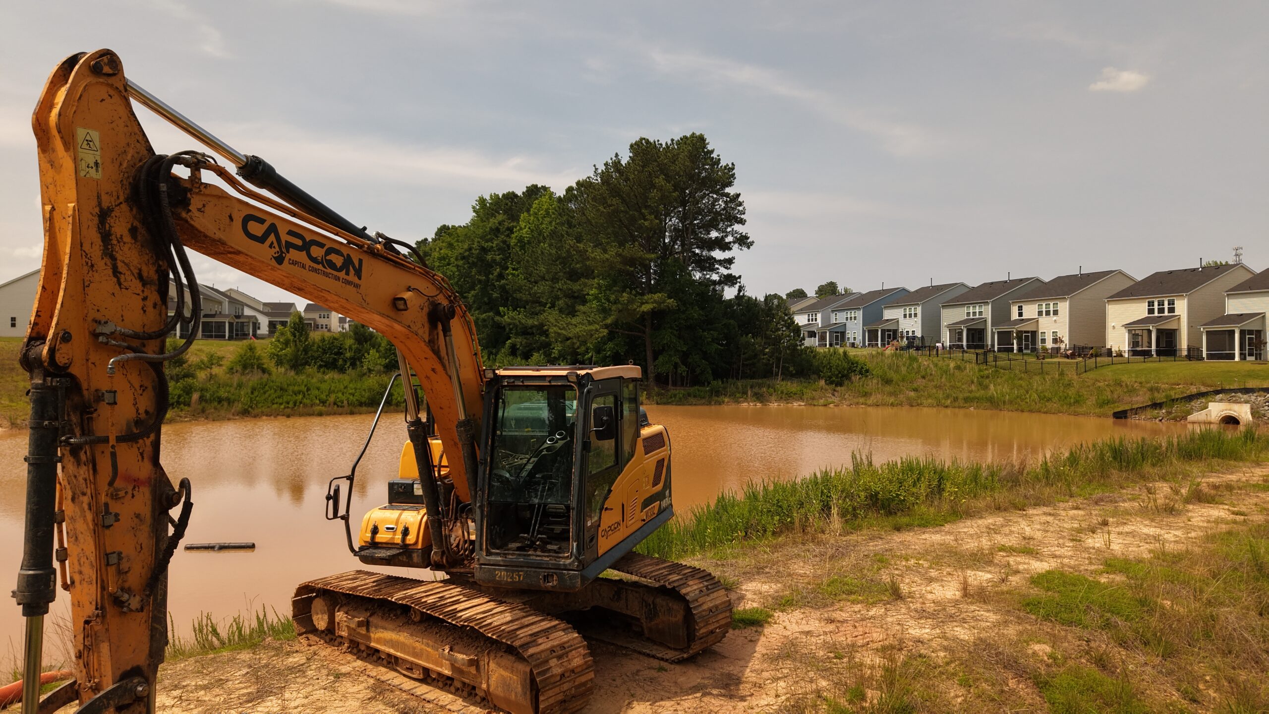 CapCon pond conversion work
