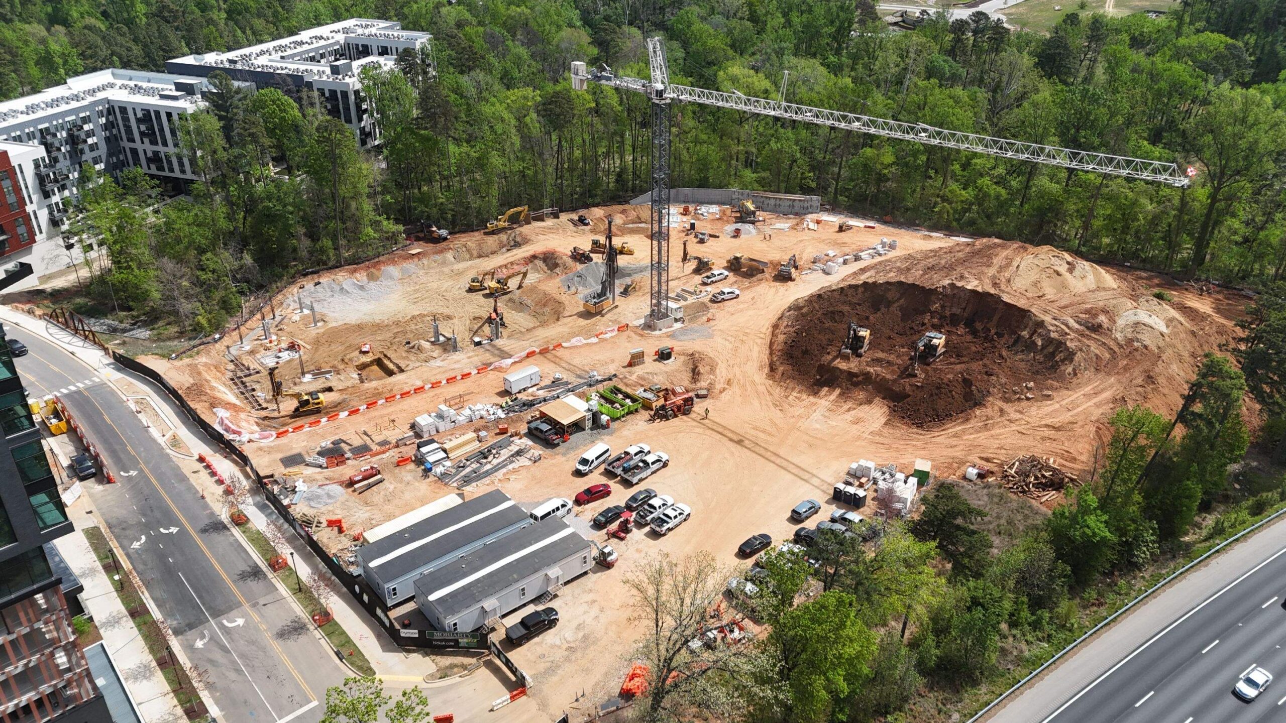 CapCon aerial progress documentation example