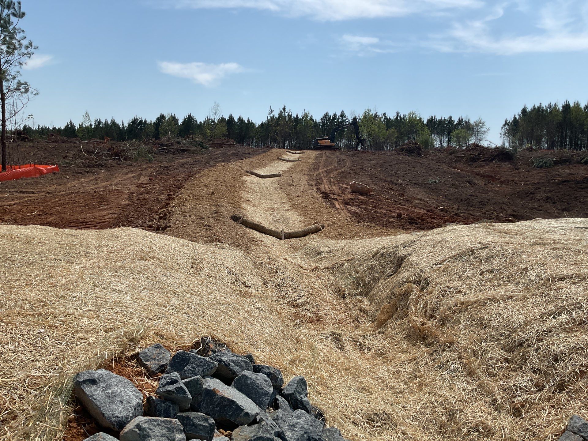 CapCon erosion control and stabilization work