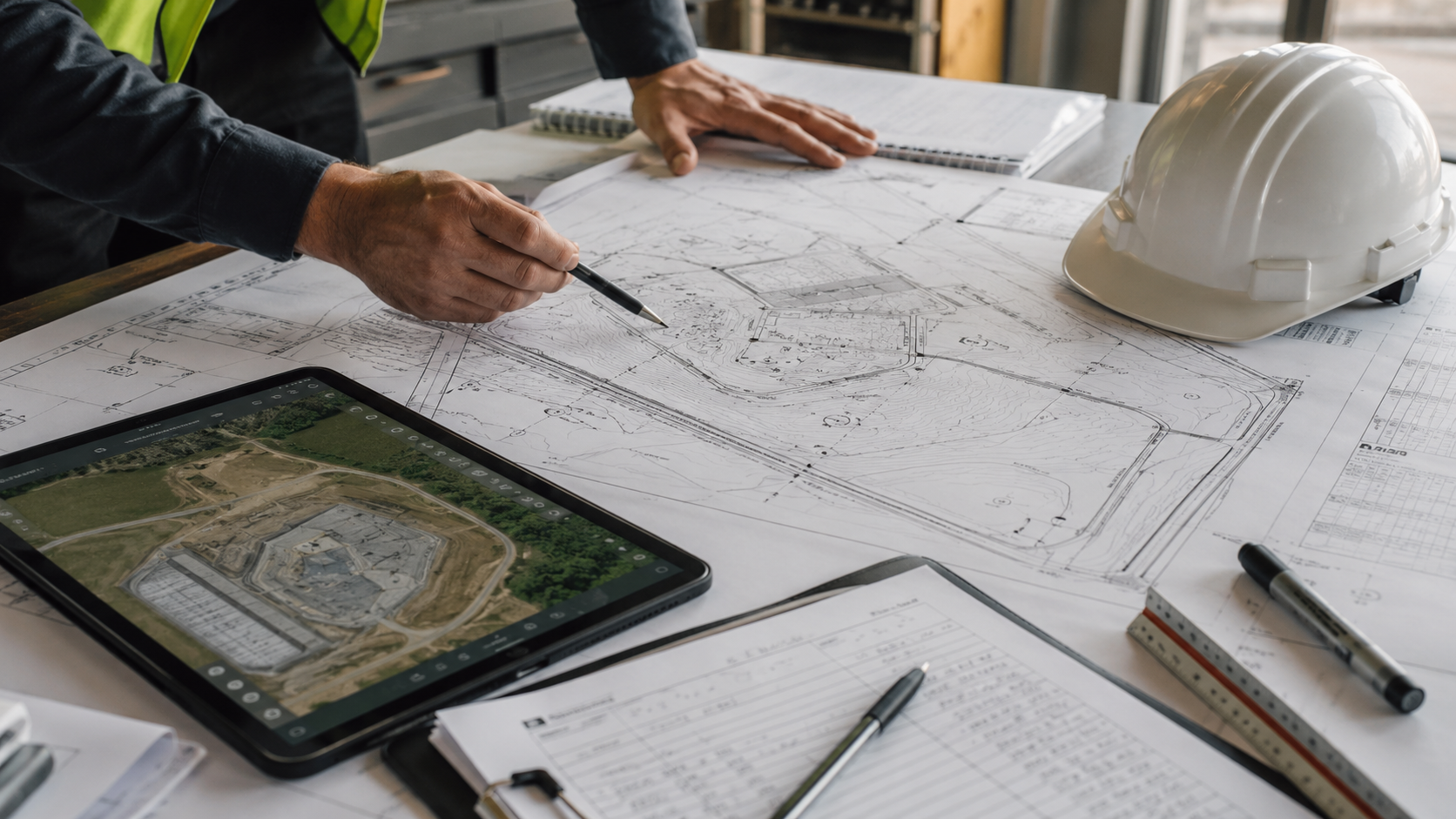 CapCon pre-construction planning and site review