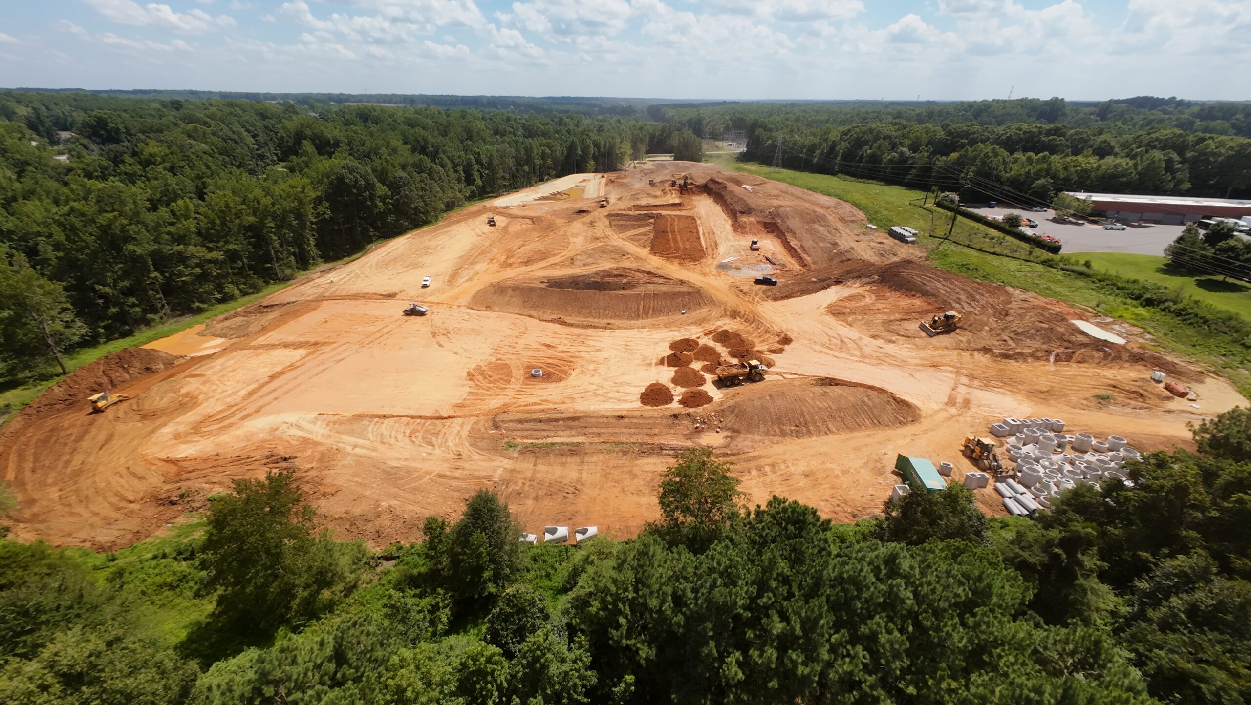 CapCon grading and complete site development