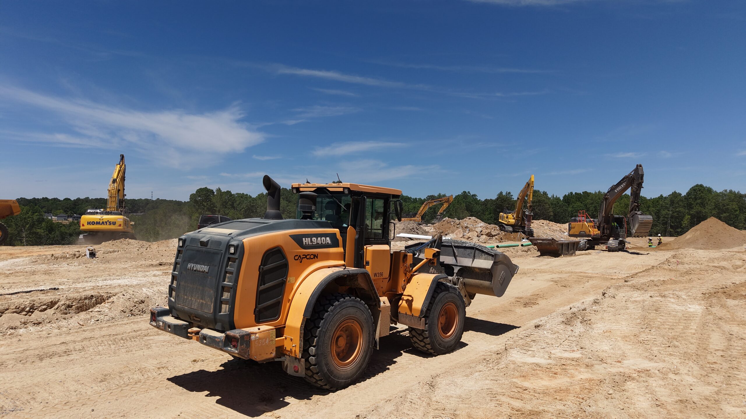 CapCon site development project in North Carolina