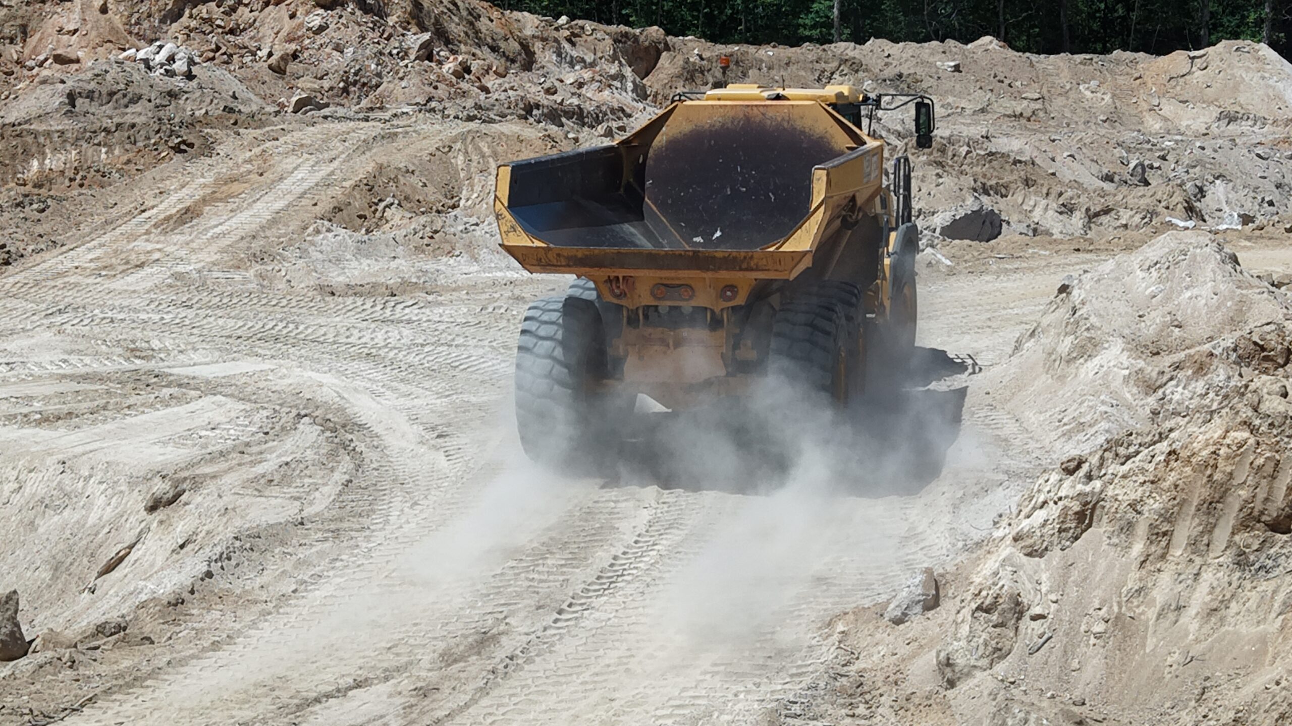 CapCon equipment on land development project