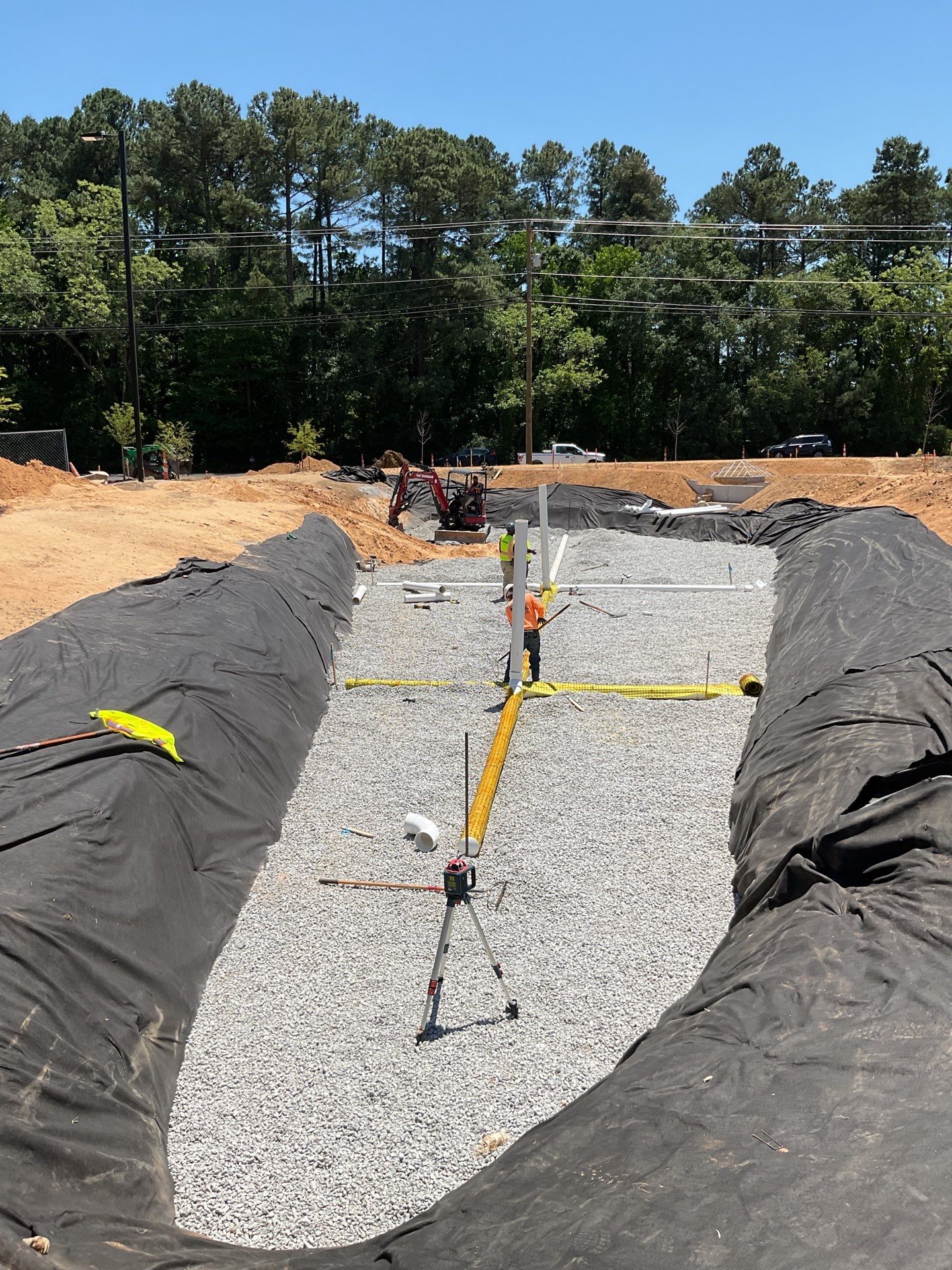 Pond grading and basin reshaping by CapCon