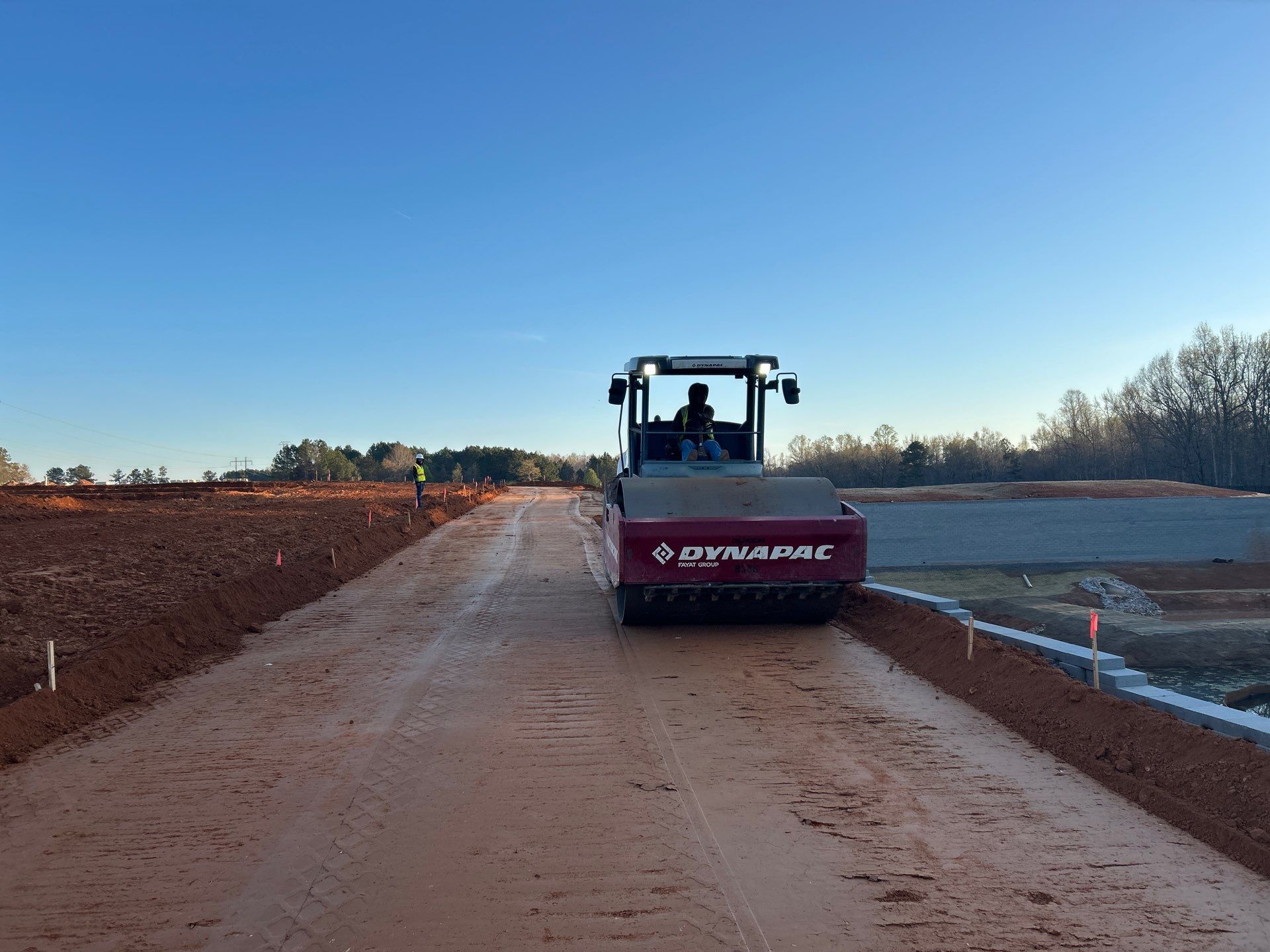 CapCon equipment operator working in the field