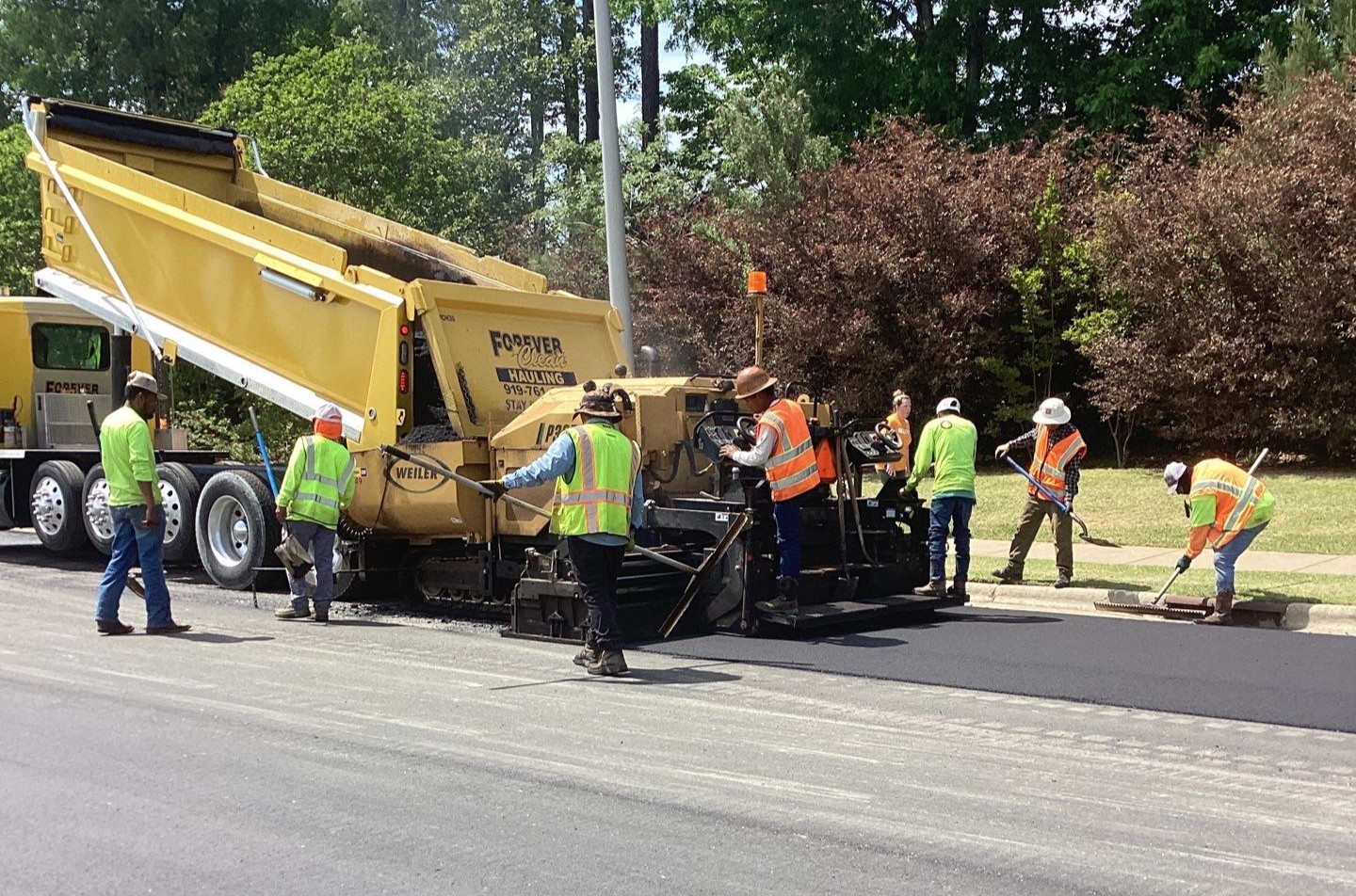 CapCon stone road and site access work