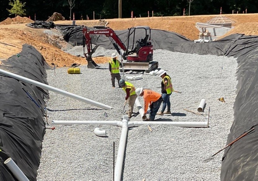 CapCon crew working safely in the field