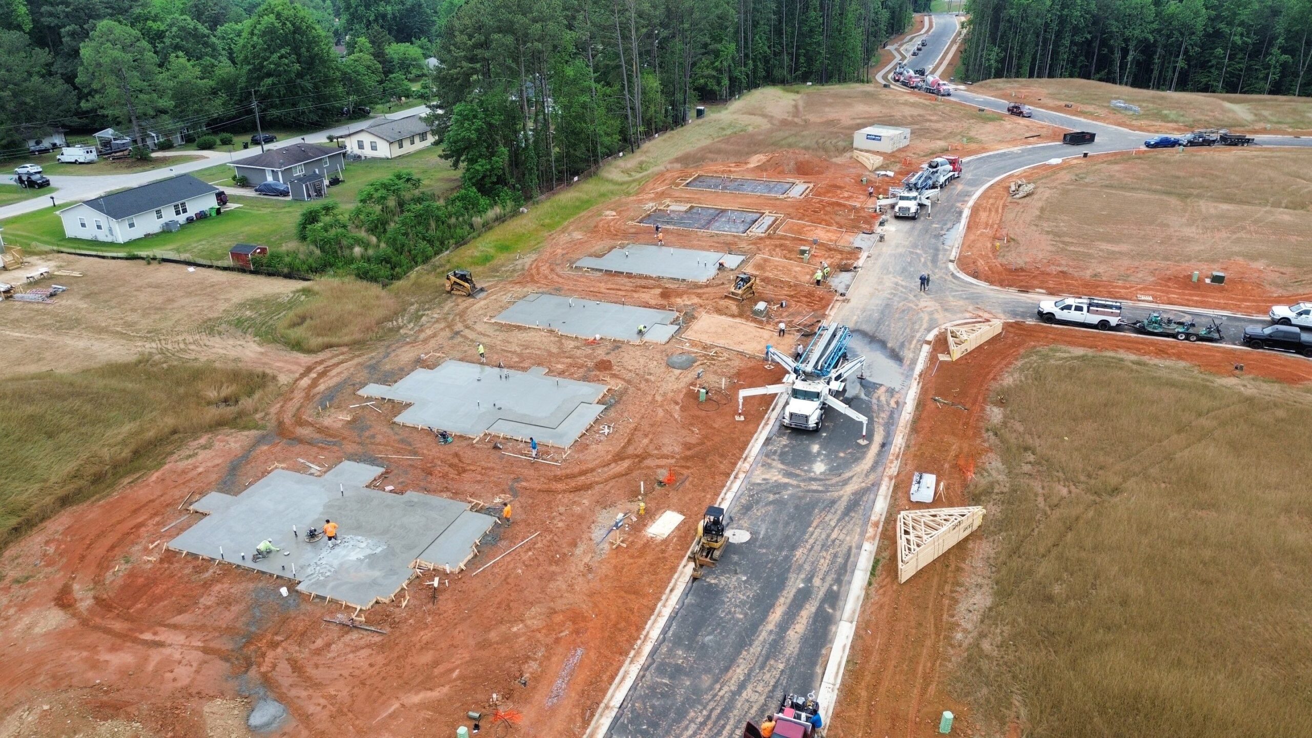 CapCon structural concrete foundations elevated decks and cast in place walls