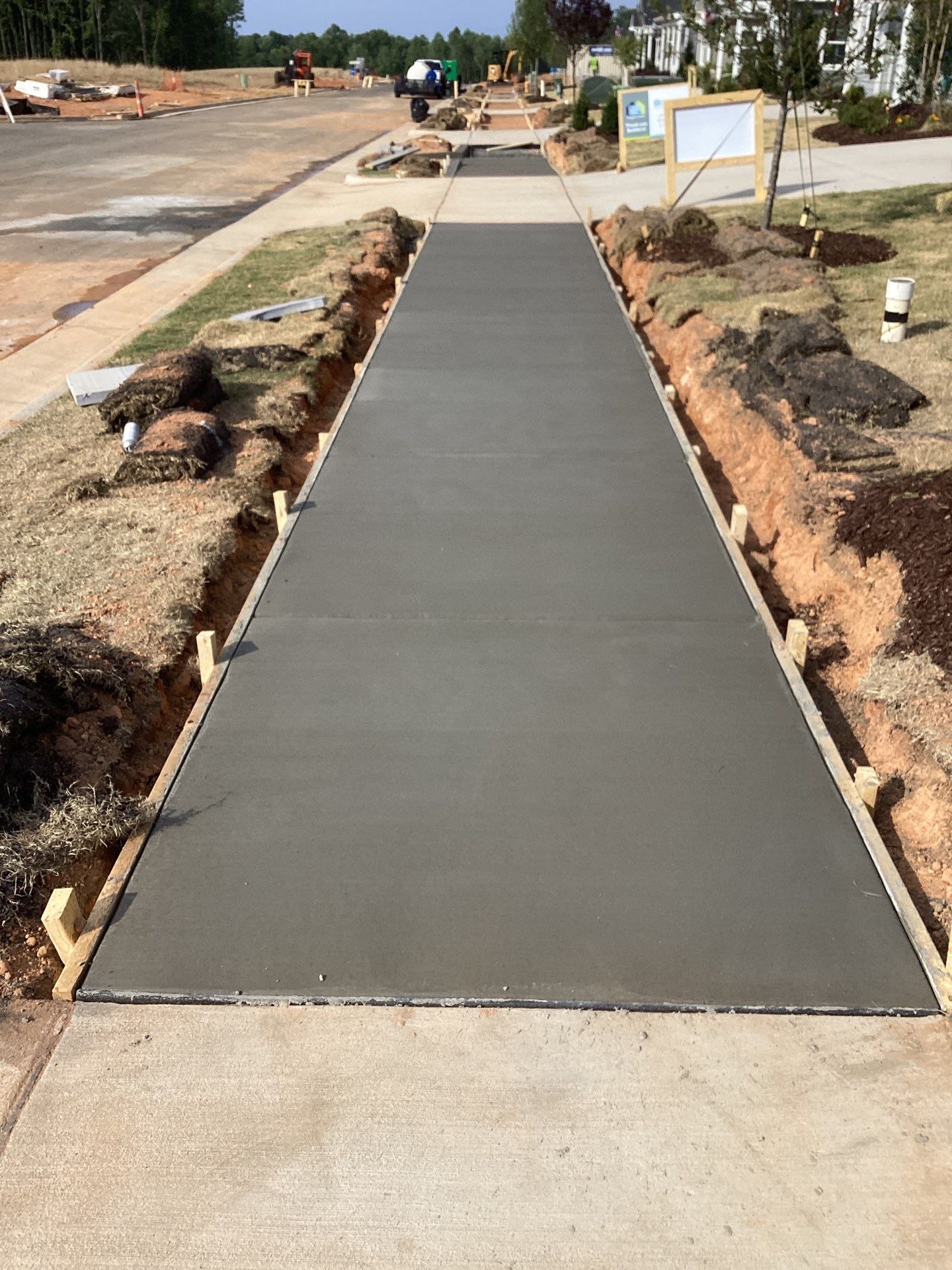CapCon Concrete flatwork sidewalks curb gutter and driveways